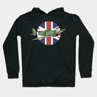 Hawker Typhoon British WW2 Airplane Hoodie